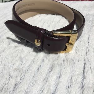 Etienne Aigner genuine leather belt size Medium